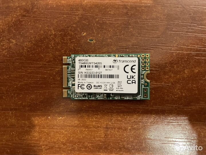 Жесткий диск SSD M.2