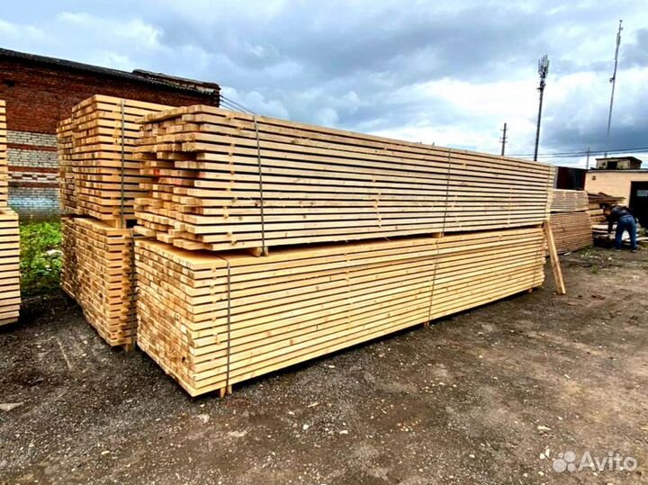 Брус обрезной Пиломатериалы