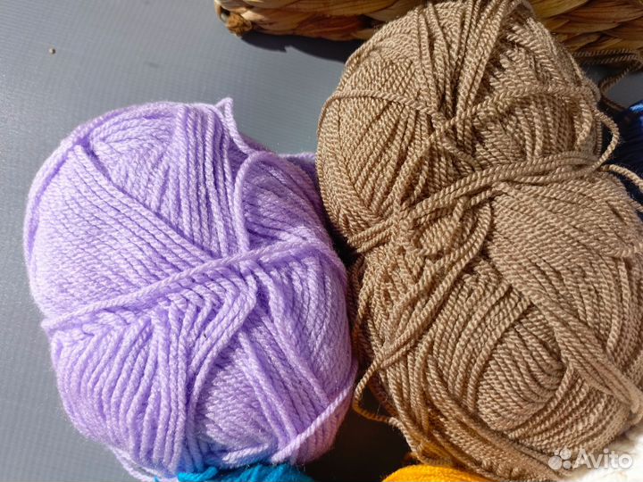 Пряжа нитки для вязания набор для вязания игрушек