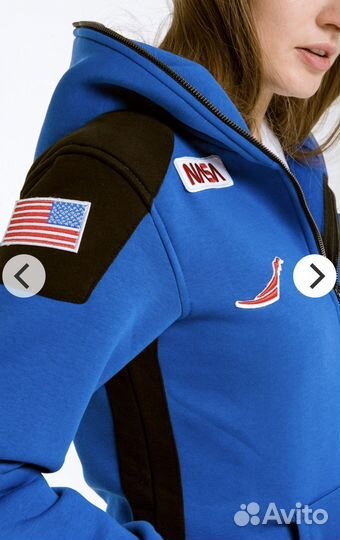 Комбинезон из футера The One Space X Blue