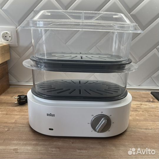 Пароварка Braun FS5100WH белая