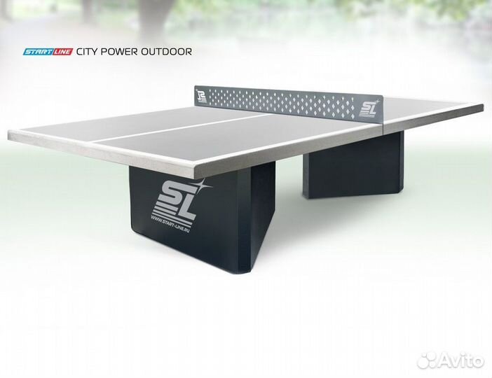 Теннисный стол антивандальный бетонный