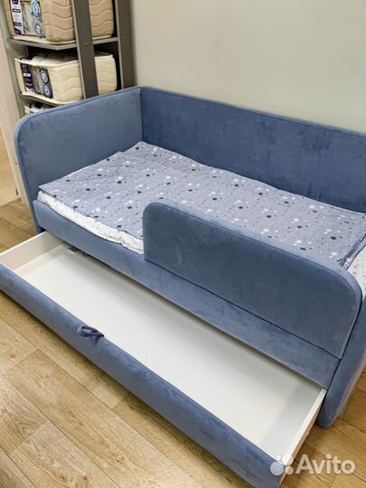 Детская кровать мягкая