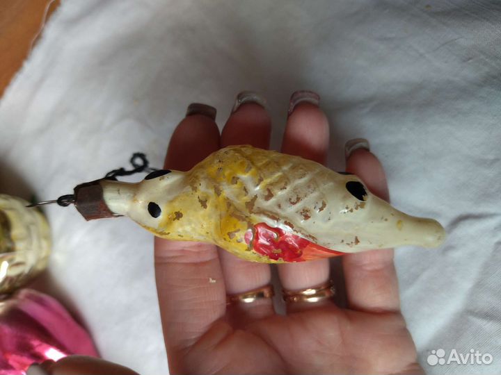 Елочные игрушки СССР лот