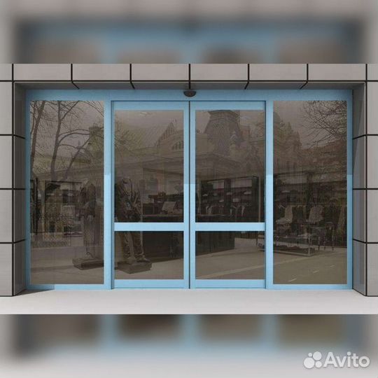 Раздвижные автоматические двери