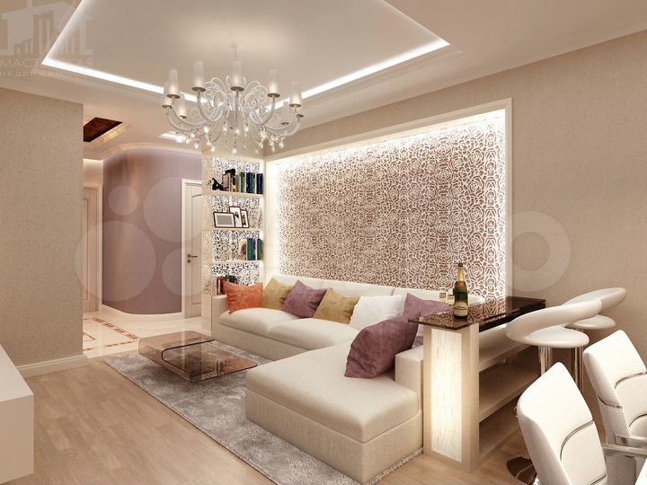 2-к. квартира, 70,3 м², 8/17 эт.