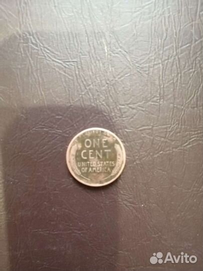 Один цент США медный