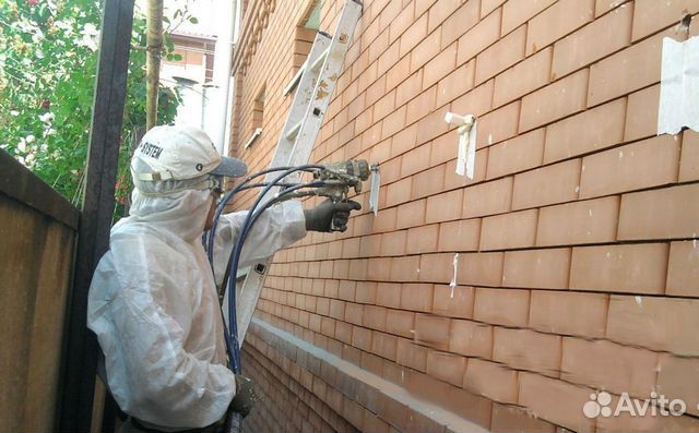Утепление пенополиуретаном заливка в межстеновое п