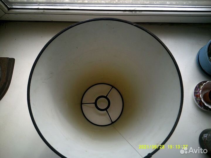 Абажур черный потолочный. Лофт