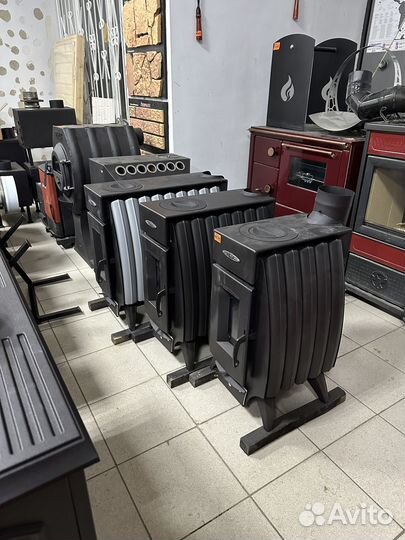 Печь отопительная длительное горение