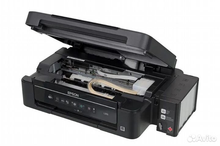 Мфу струйный Epson L355 цветная печать, A4