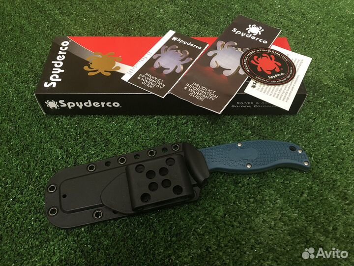 Нож Spyderco Enuff blue