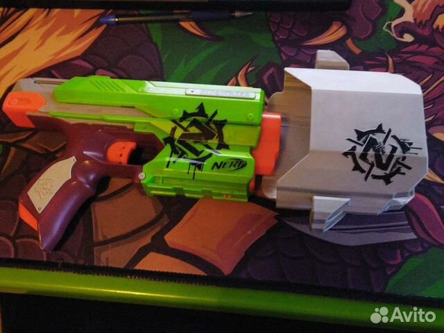 Бластер Нерф Зомби Страйк Сайдстрайк