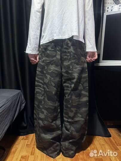 Камуфляжные Jeans Сamo SK8 Y2K