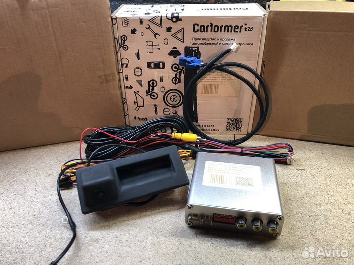 Комплект для подкл камеры зад вида VW с MIB std