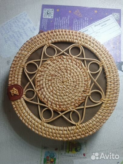 Сумка плетённая