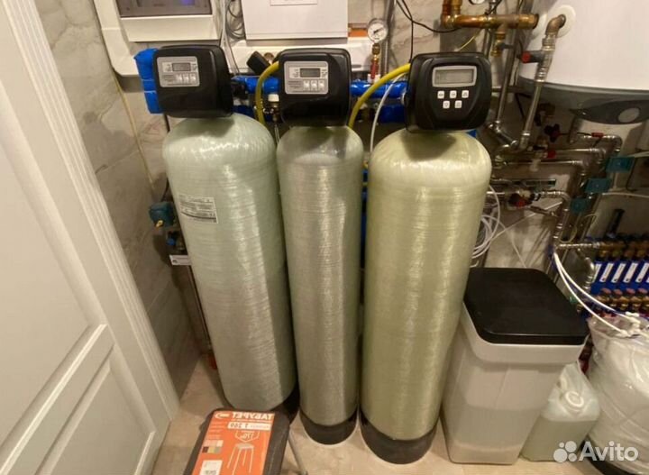 Установка системы очистки воды