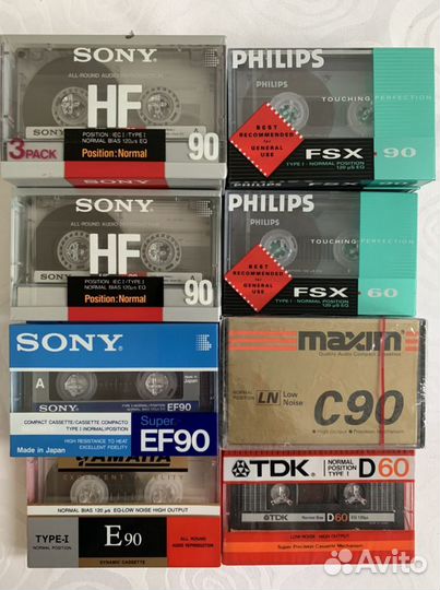 Новые Аудиокассеты из 80-х