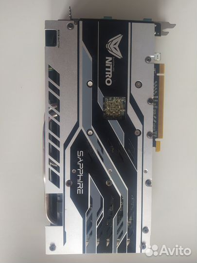 Видеокарта rx 580 4 gb sapphire nitro