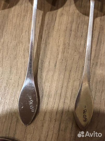 Ложки чайно- кофейные мельхиор