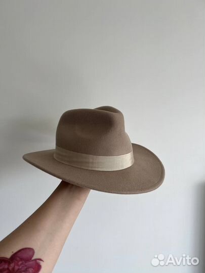 Шляпа женская федора h&m