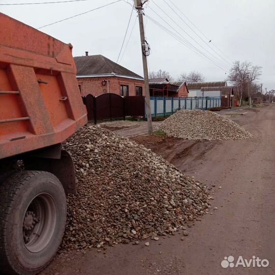 Щебень вторичный с доставкой