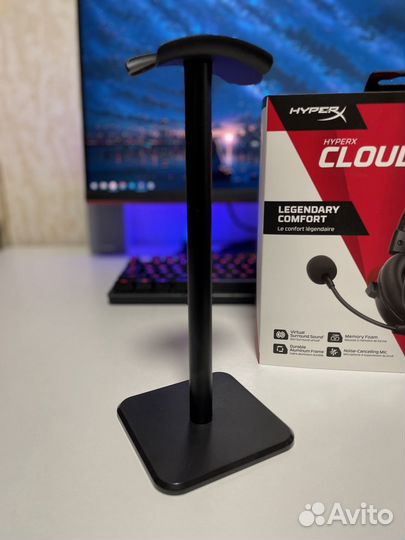 HyperX Cloud II + подарок. Проводные наушники