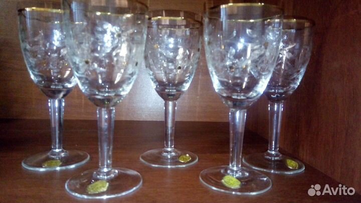 Бокалы богемия 5 шт