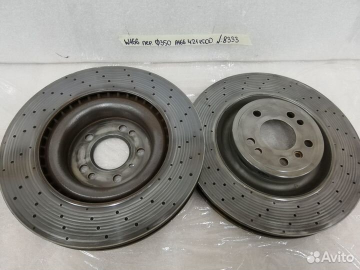 Диск тормозной передний Мерседес W292 GLE coupe