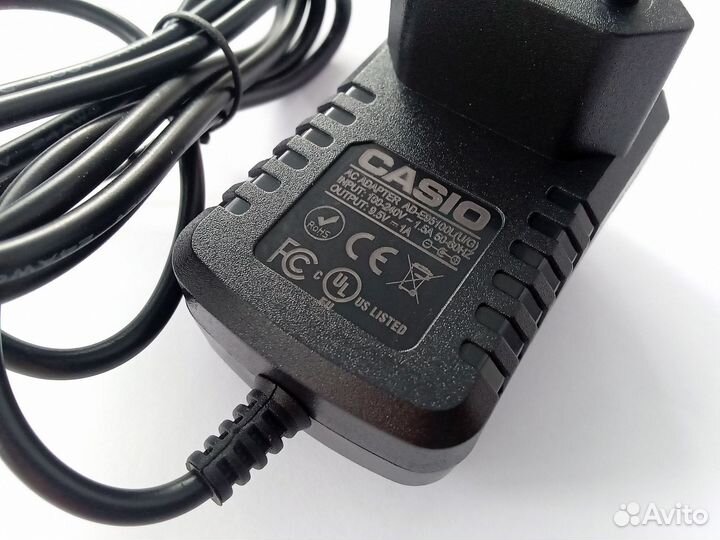 Блок питания для синтезатора Casio CTK-1250