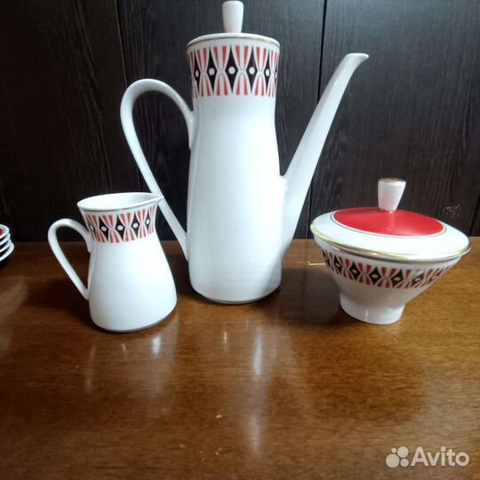 Кофейный сервиз ГДР тет-а-тет