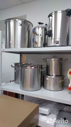 Кастрюли профессиональные от 2 до 70 литров