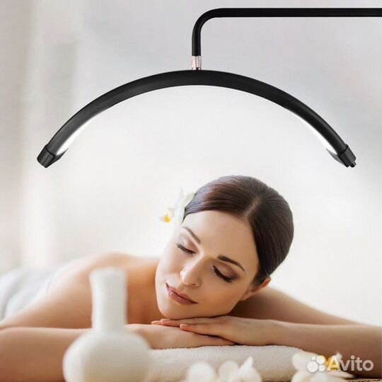 Напольная лампа дуга со штативом Луна