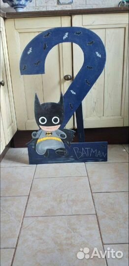 Цифра 2 на день рождения