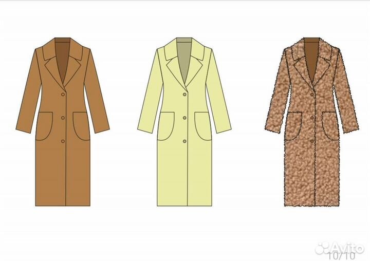 Технический эскиз/рисунок одежды