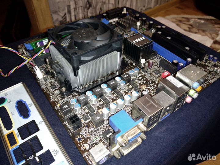 Рабочий комплект MSI MS-7596 785GM-E51 AM3