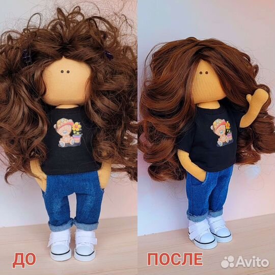 Кукла интерьерная, текстильная ручной работы