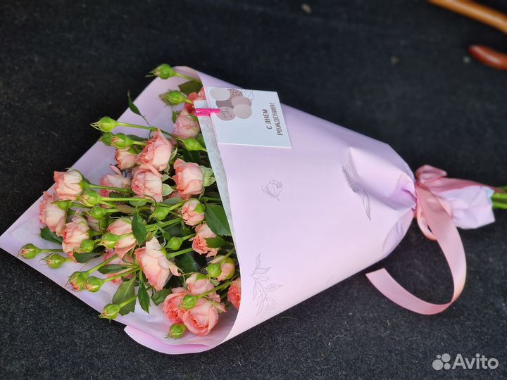 Цветы розы и букеты с доставкой 24 часа