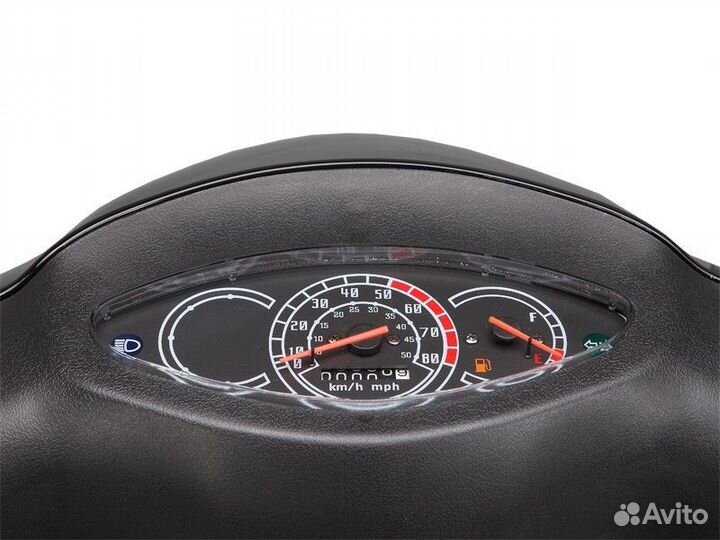 Скутер racer rc50qt-3 meteor красный