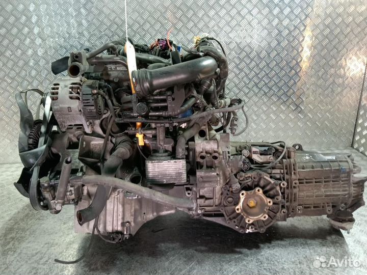 Двигатель в сборе Audi A4 B6 2002 AWX 1.9 дизель