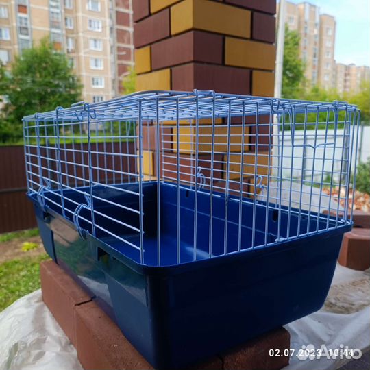 Большая клетка для декоративного кролика