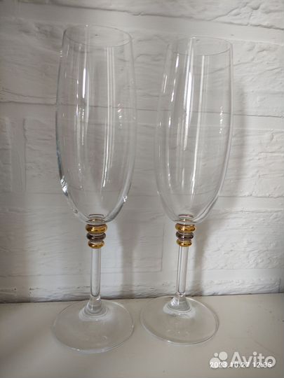 Бокалы для шампанского богемия