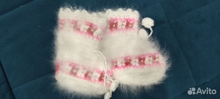 Носки для новорожденных летние, зимние, пинетки