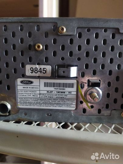 Магнитолы ford