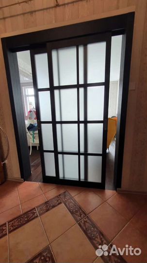 Матовая межкомнатная перегородка