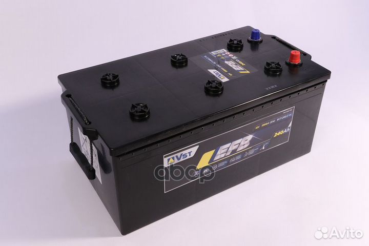 Аккумулятор EFB 12 V, 240 А/ч, 1300А, обратная