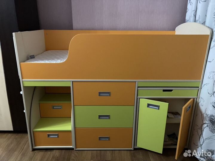 Кровать-чердак детская