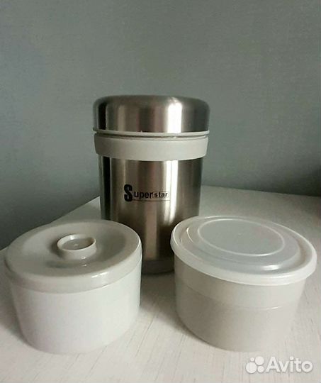 Термос для еды с контейнерами