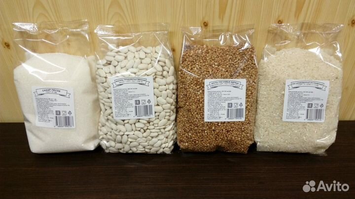 Упаковка и фасовка сыпучих продуктов