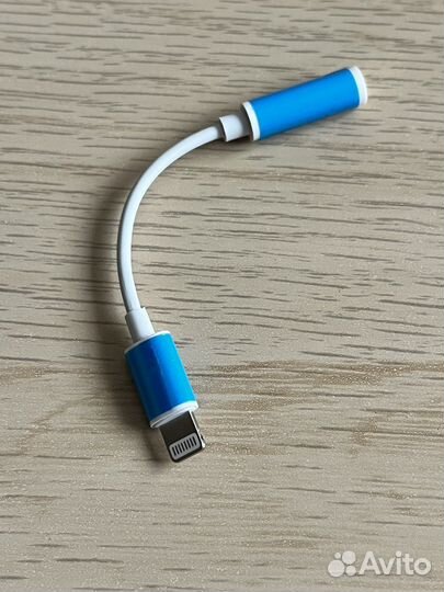 Адаптер переходник для Apple AUX Lightning